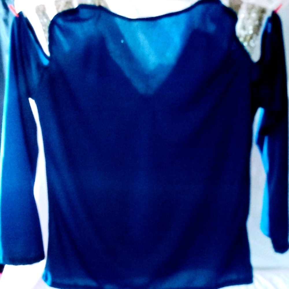 Blue dressy shirt